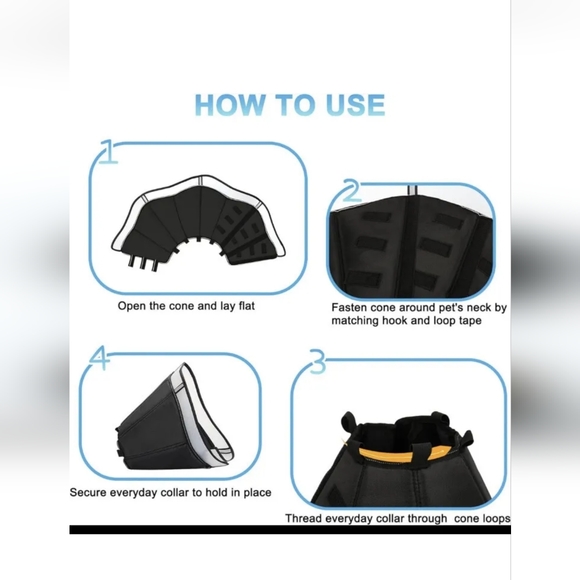 BABYLTRL Large Dog Cone Collar Soft - Size: Large - New In Package - Picture 8 of 8